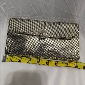 Vintage 1940s–50s Lewis & Davis Metal Mesh Evening Bag Clutch – Made in USA